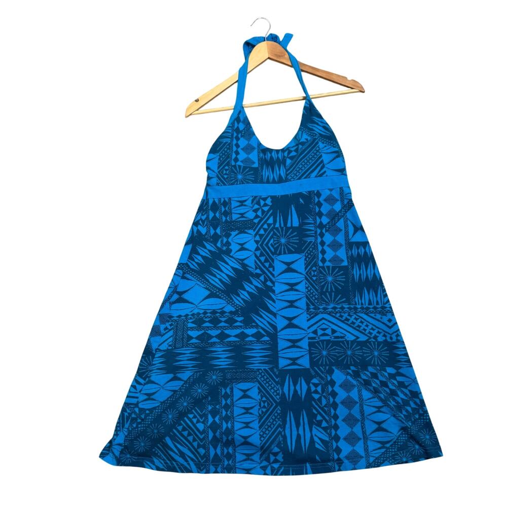 Patagonia Iliana Southwestern Print Halter Dress Size Large Gorpcore